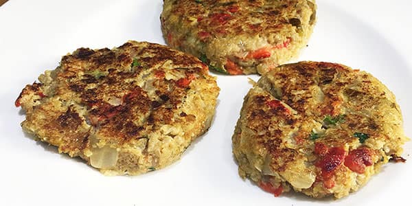 receta hamburguesas berenjena