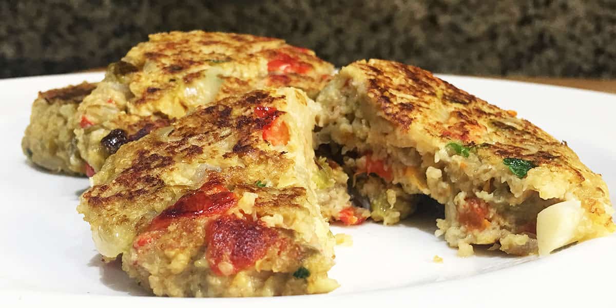 receta hamburguesas berenjena