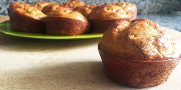receta muffins salados fit calabacin zanahoria