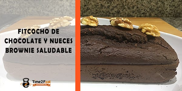 receta fitcocho chocolate nueces